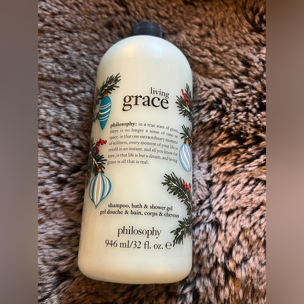 Philosophy Living Grace shampoo, bath & shower gel 32 oz New